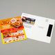 BigMag magnetic mailer, an oversized two-sided postcard with a peelable magnetic strip on the back.